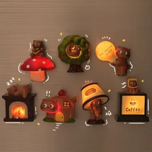 Figura Sorpresa de Gatitos C/luces e imán