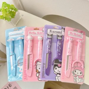 Set de Cuchillo + pelador de hello kitty