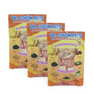 Suplemento Dr Colon plus 90gr pack3